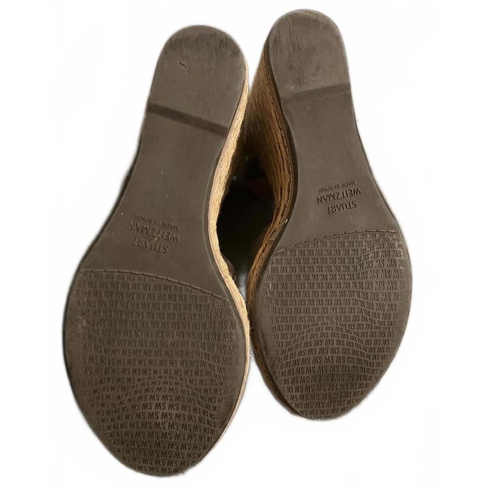 Stuart Stuart Weitzman Sohojute Platform Wedge 6.5 - image 6